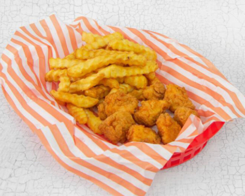 Chicken Nuggets Served in Burgerico's Restaurant in Glasgow